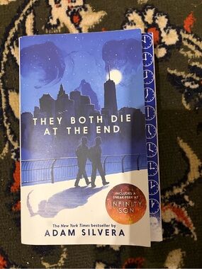 Harper Teen Paperback Book with Blue and White Cover Art